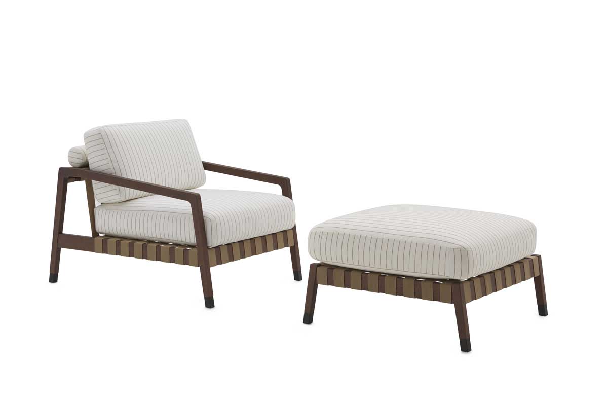 Armchair Fendi Versilia в интерьере