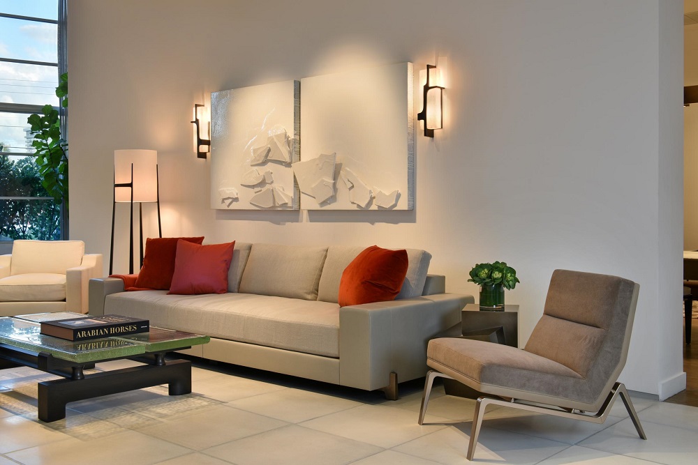 Holly Hunt Flea Armchair в интерьере