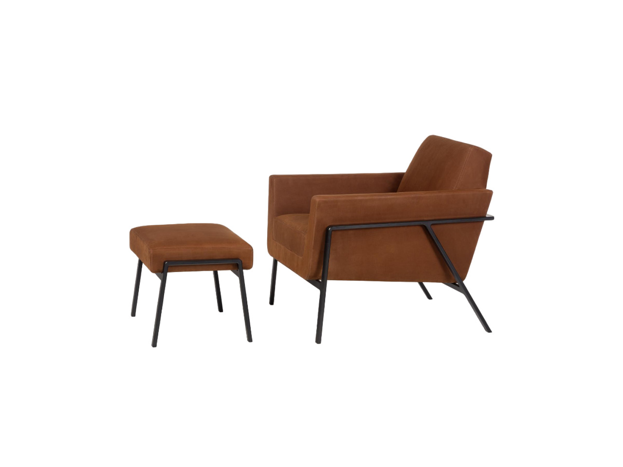 Holly Hunt Stilt Coupe Armchair в интерьере