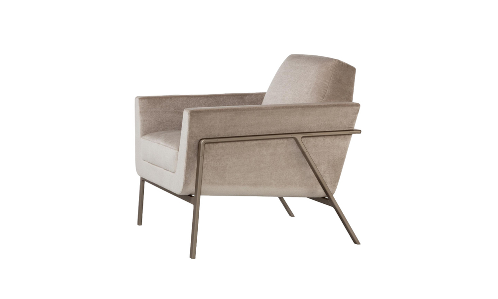 Holly Hunt Stilt Coupe Armchair