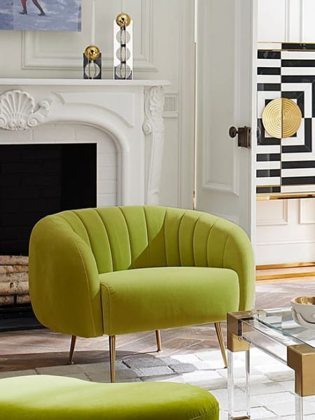 Jonathan Adler Pompidou Armchair в интерьере