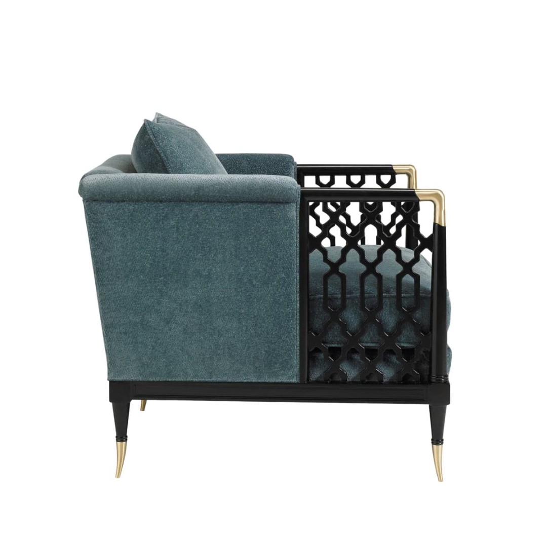 Armchair Caracole Lattice Entertain You в интерьере