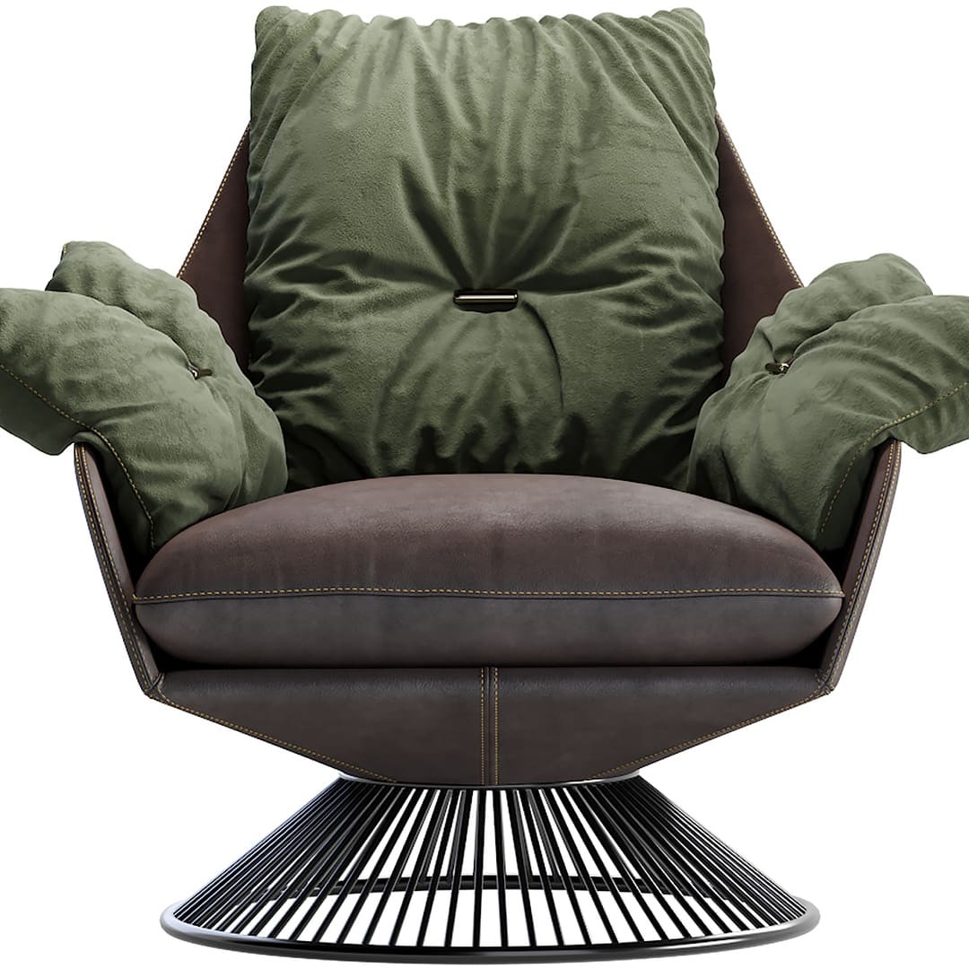Gamma Arredamenti Gloss Armchair в интерьере