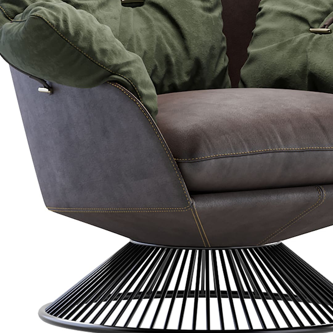 Gamma Arredamenti Gloss Armchair в интерьере