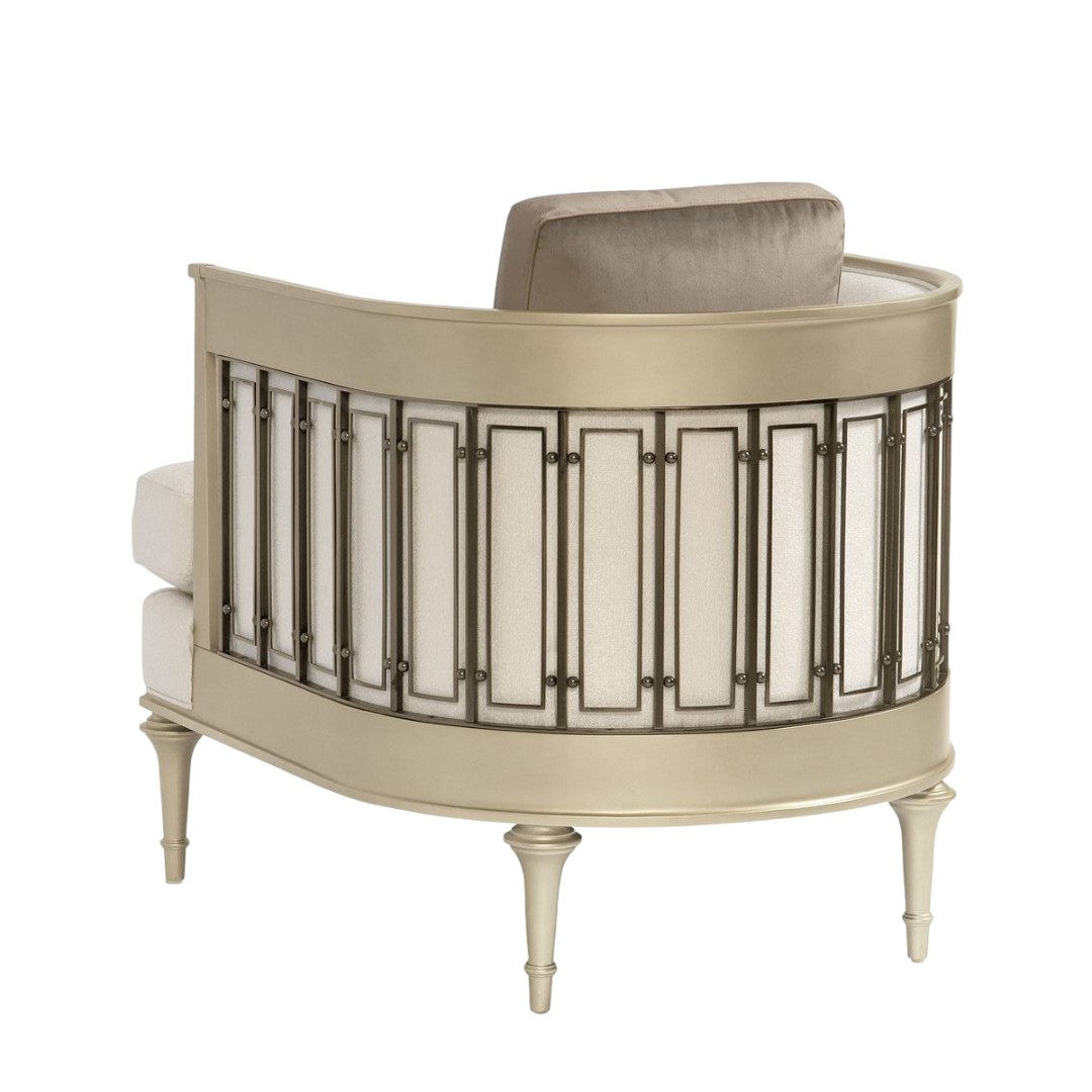 Caracole Quit Your Metal-ing Armchair в интерьере