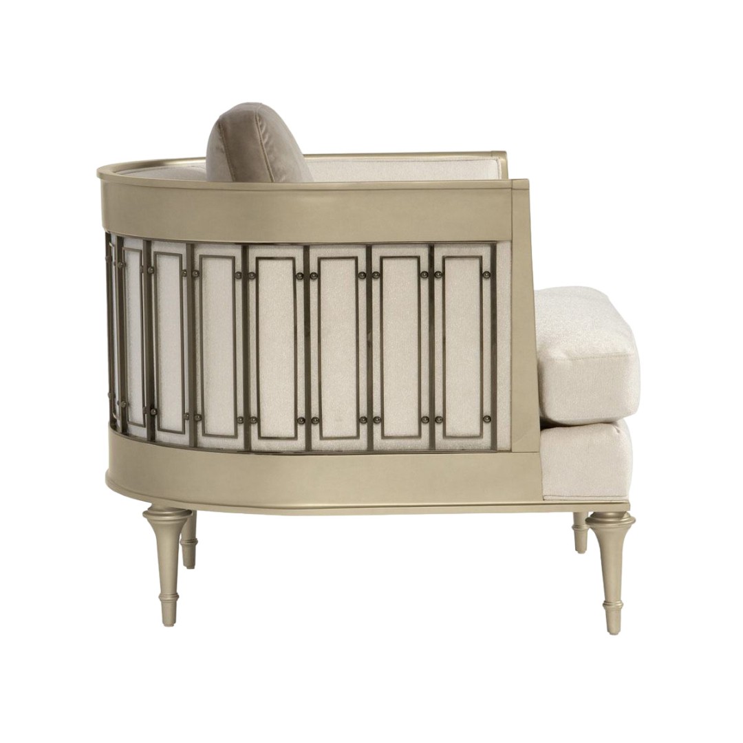 Caracole Quit Your Metal-ing Armchair в интерьере