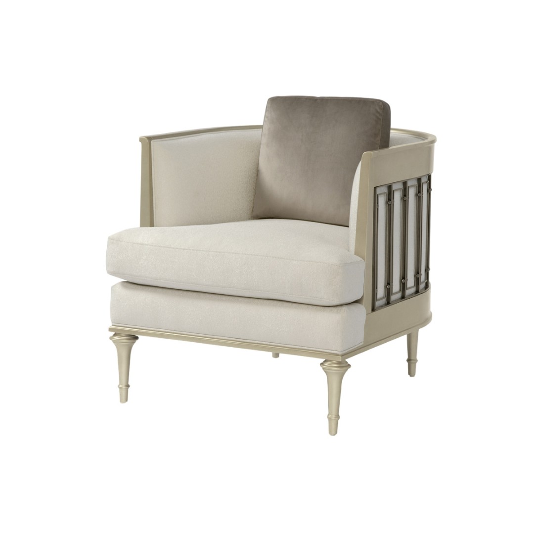 Caracole Quit Your Metal-ing Armchair в интерьере