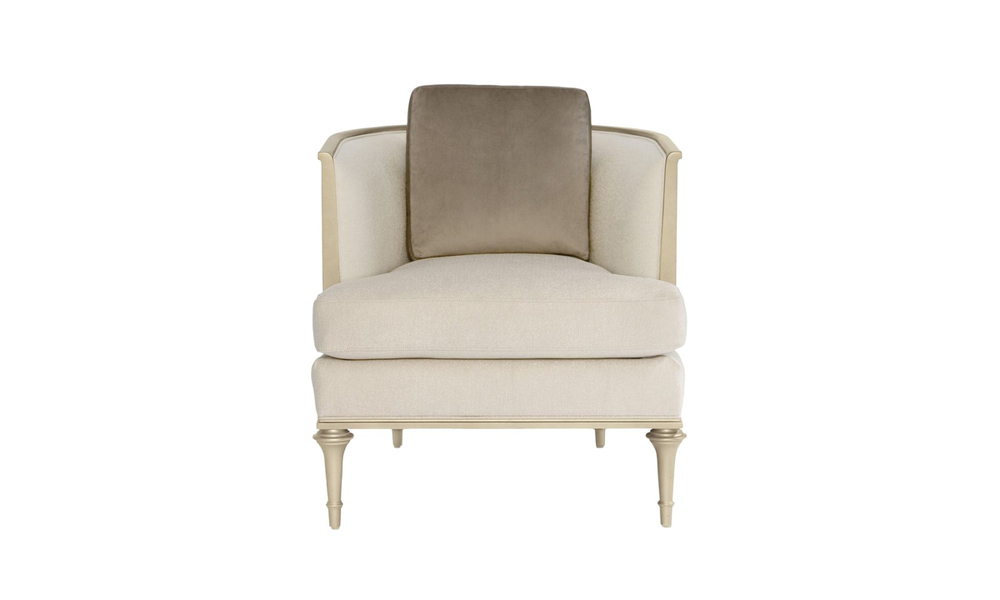 Caracole Quit Your Metal-ing Armchair