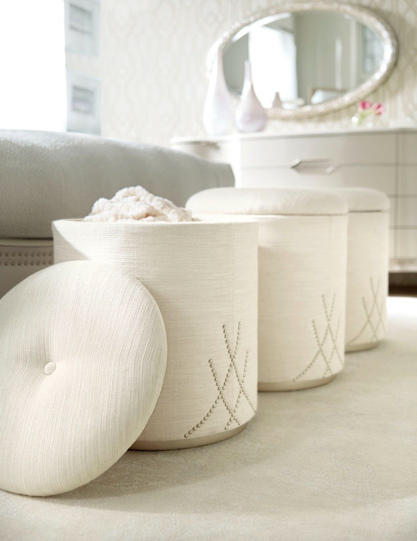 Pouf Caracole Adela в интерьере