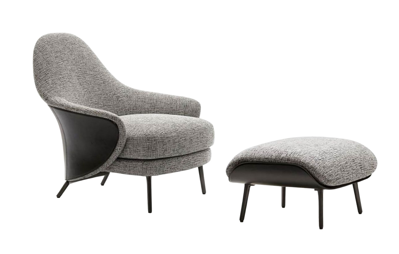 Pouf Minotti Angie в интерьере