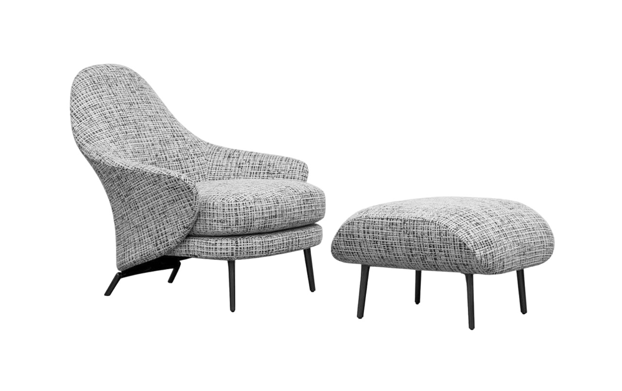 Pouf Minotti Angie в интерьере
