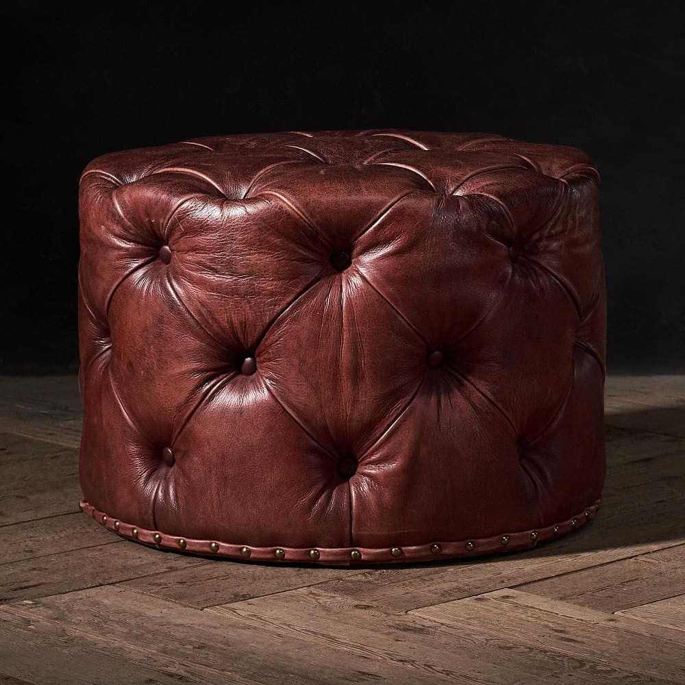 Pouf Timothy Oulton Lord Digsby в интерьере