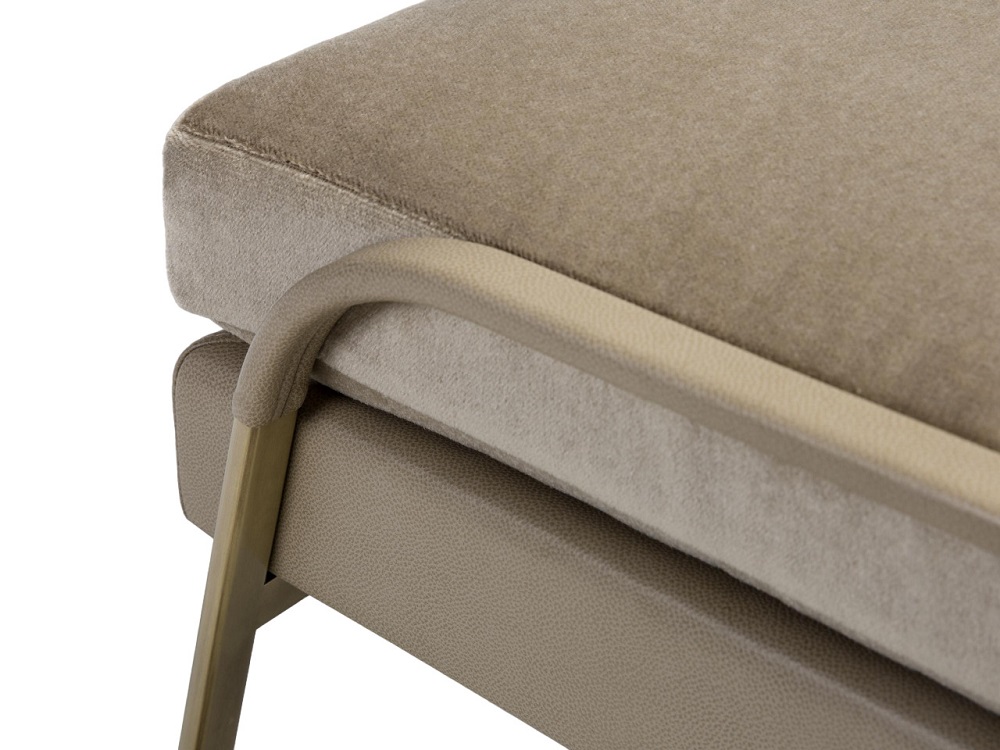 Holly Hunt Harlow Pouffe в интерьере