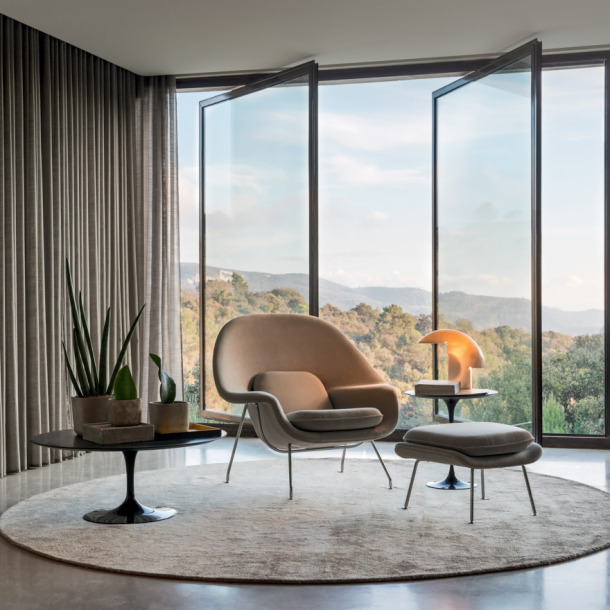 Knoll Womb office chair в интерьере
