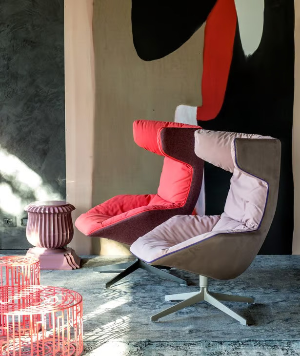 Moroso Office Chair Take A Line For A Walk в интерьере