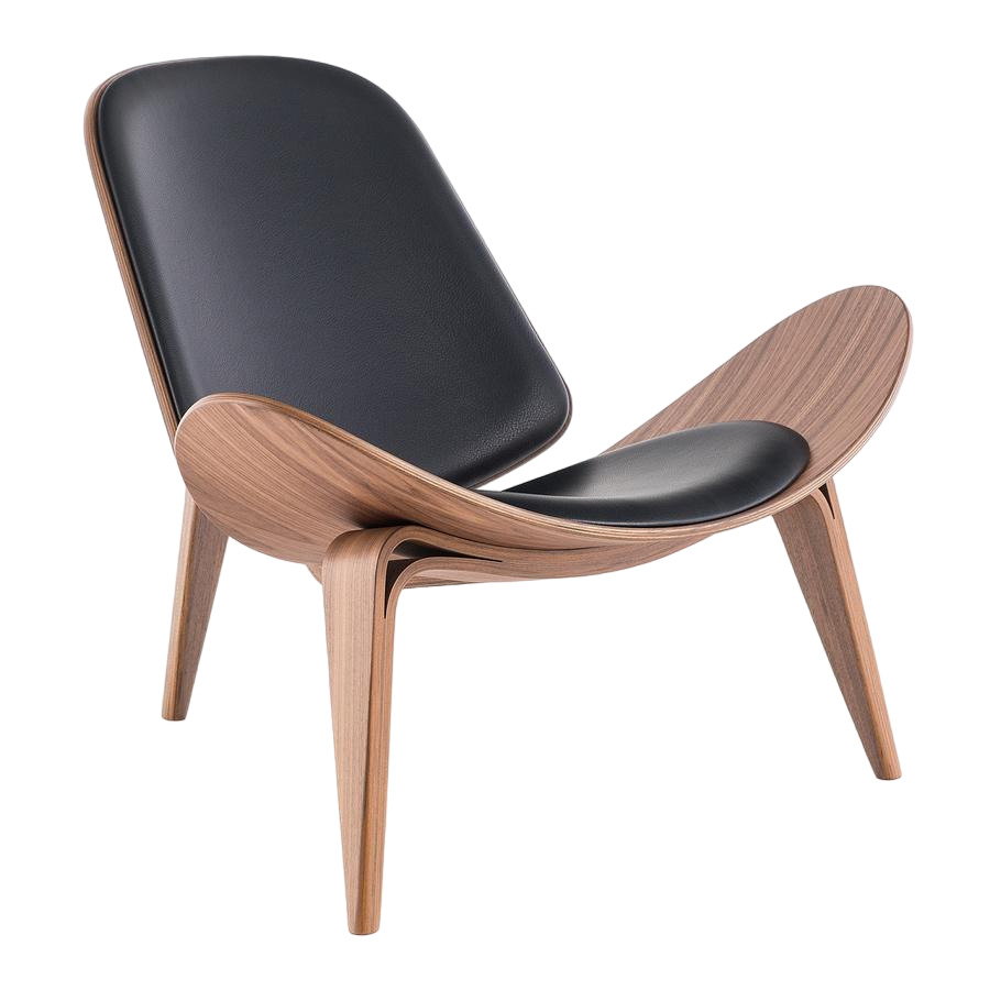 Office chair Carl Hansen & Son Shell chair в интерьере