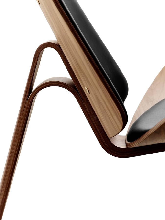 Office chair Carl Hansen & Son Shell chair в интерьере