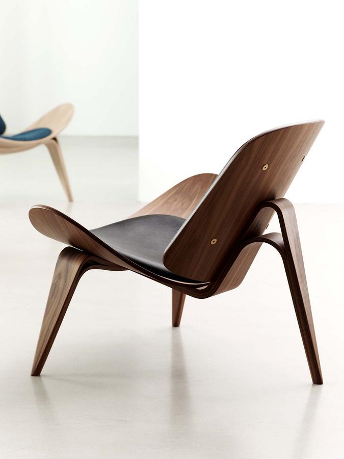 Office chair Carl Hansen & Son Shell chair в интерьере