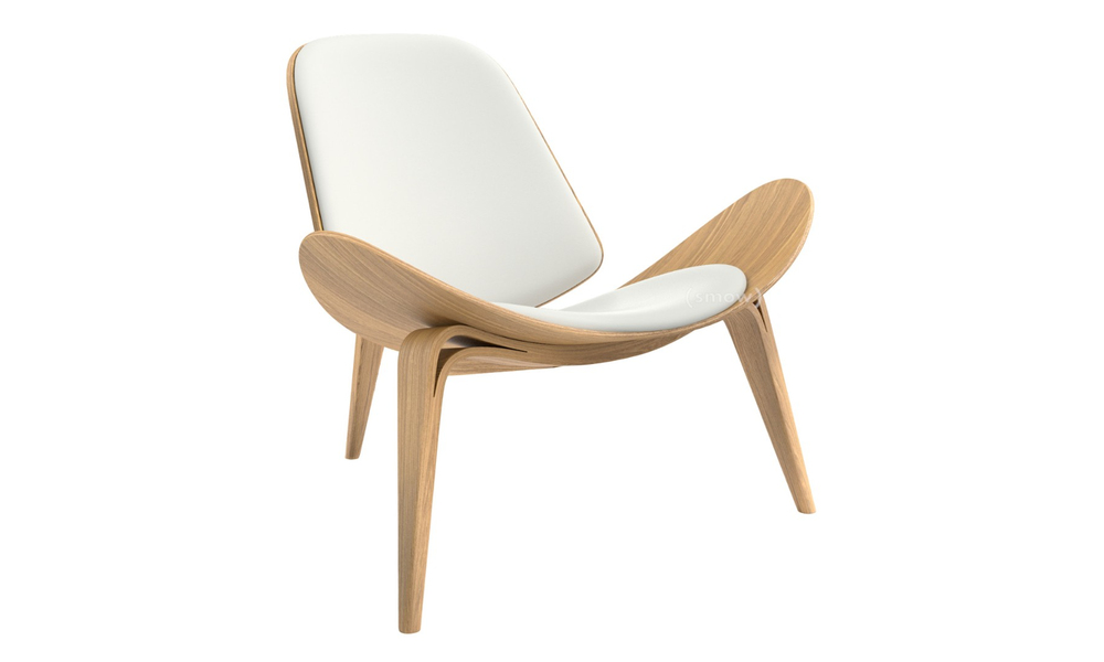 Office chair Carl Hansen & Son Shell chair