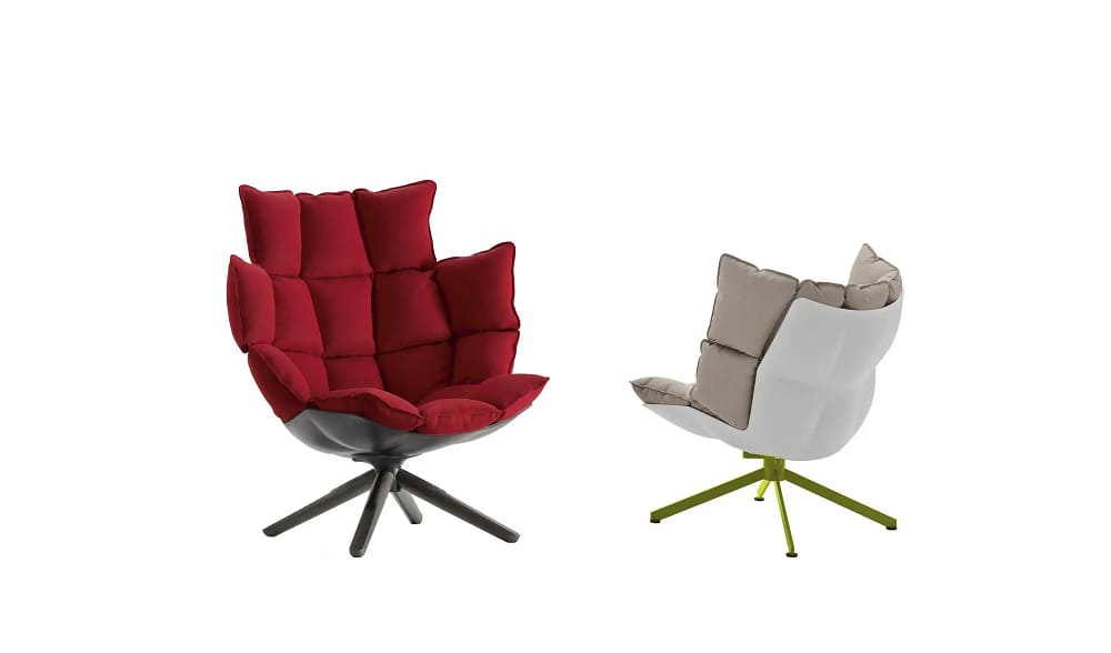B&B Italia Husk office chair в интерьере