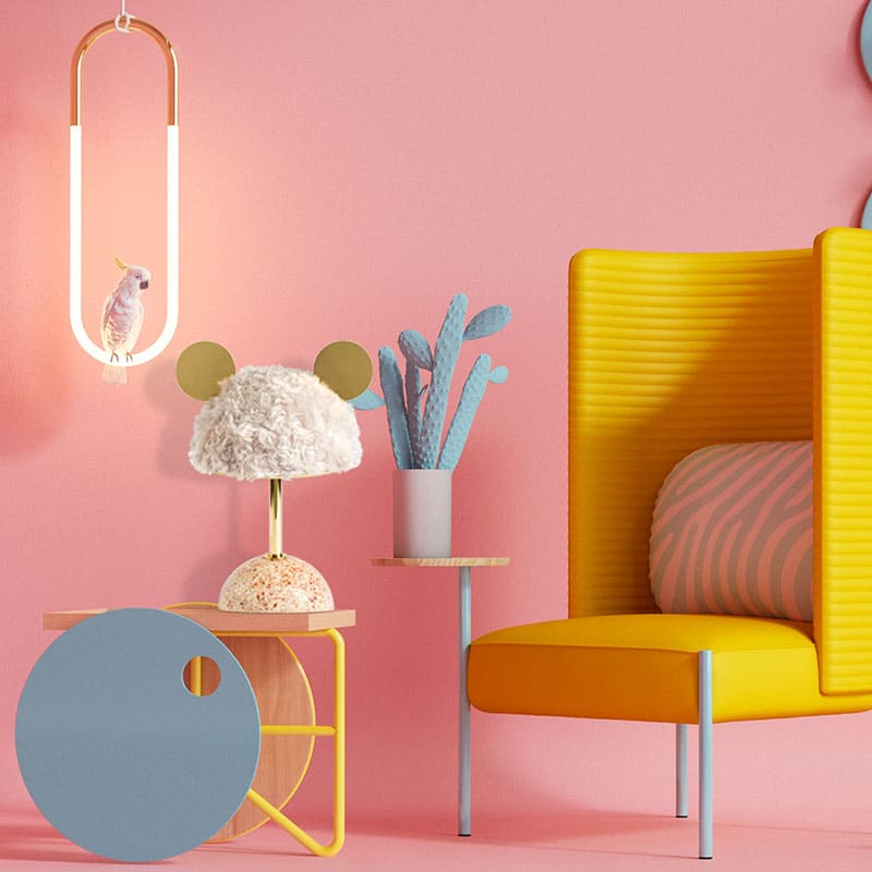 Children's Table Lamp Merve Kahraman Minos в интерьере