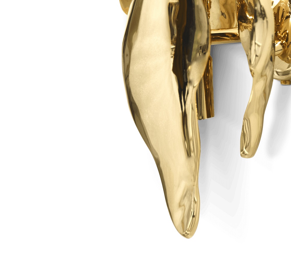 Boca Do Lobo Soleil Sconce wall lamp в интерьере