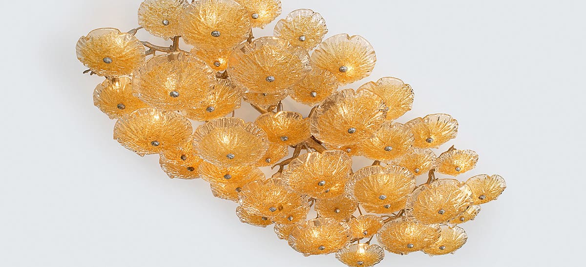 Chandelier SERIP Nenufar PL368/36 в интерьере