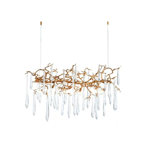 SERIP Aqua Makrama Chandelier