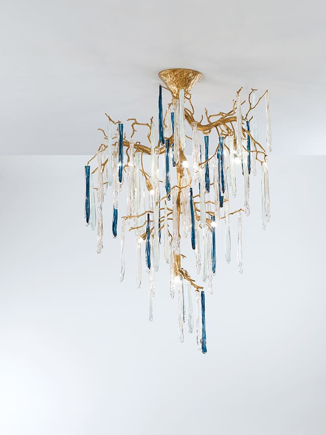 Chandelier SERIP Glamour CT3270/9 в интерьере