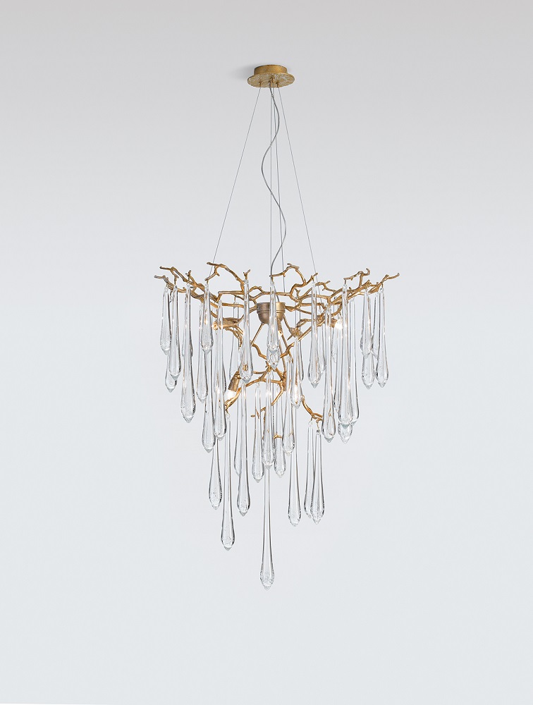 SERIP Aqua Chandelier CT3259/8 в интерьере