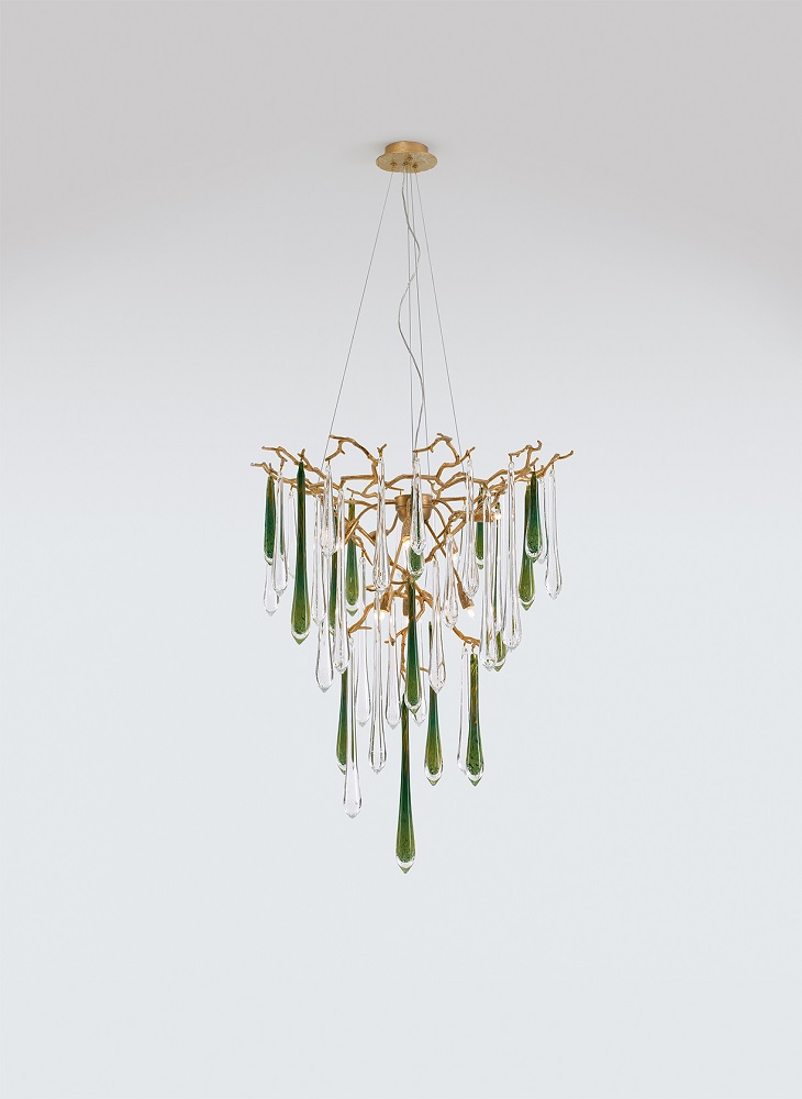 SERIP Aqua Chandelier CT3259/8 в интерьере