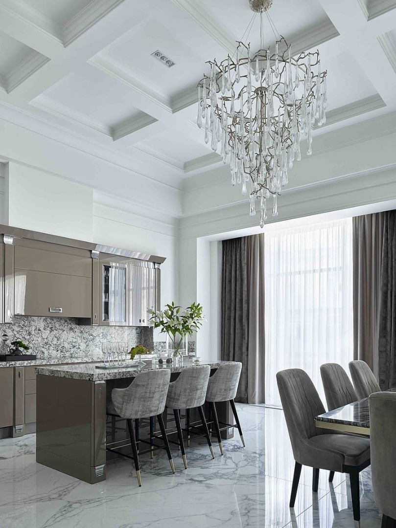 SERIP Aqua Chandelier CT3259/8 в интерьере