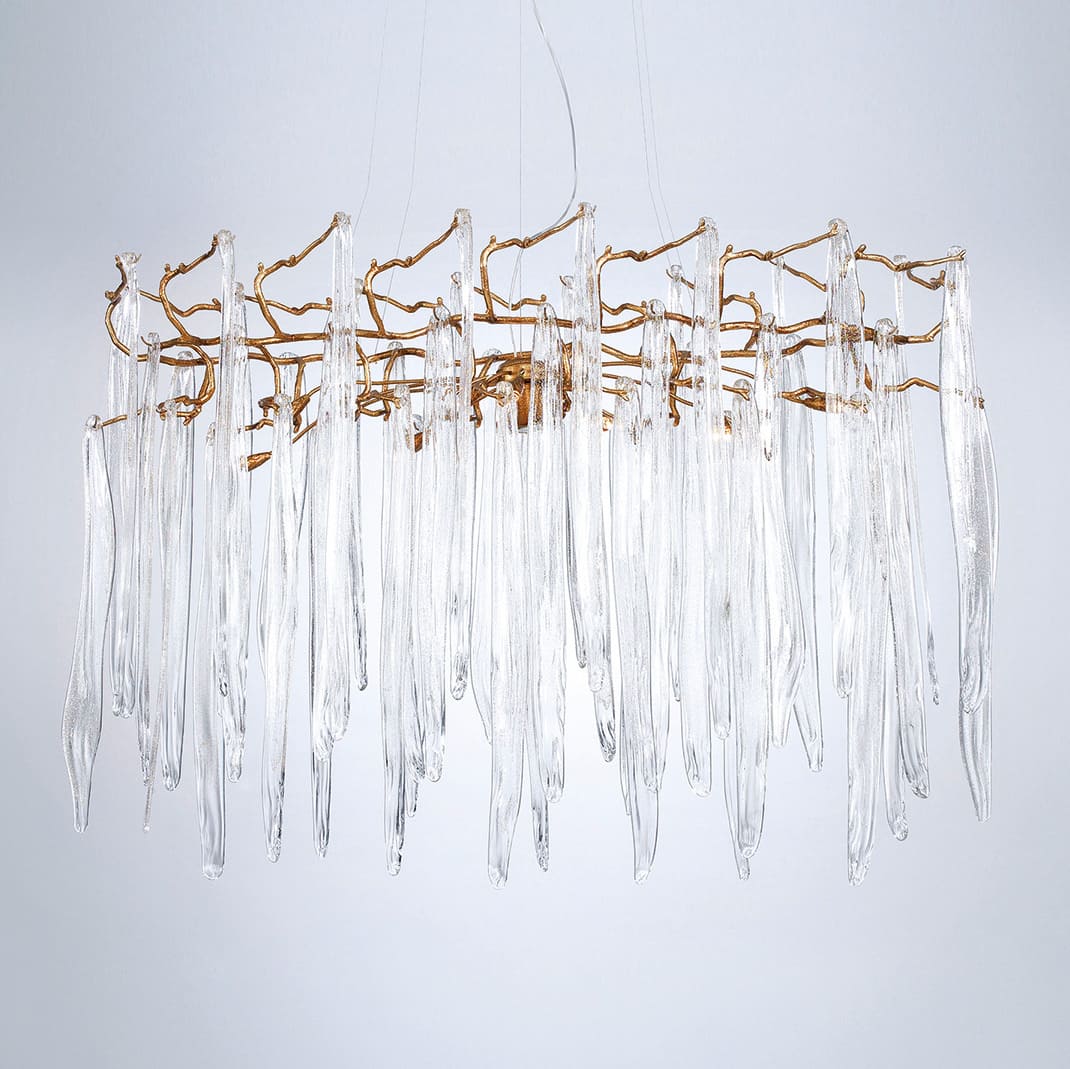 SERIP Waterfall chandelier CT3395/19 в интерьере