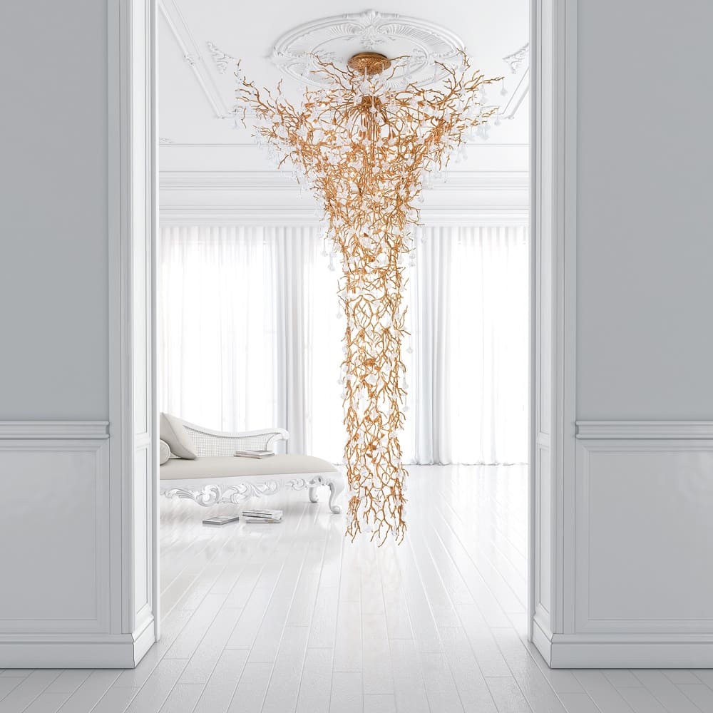 Chandelier SERIP Coral CT3368/70 в интерьере