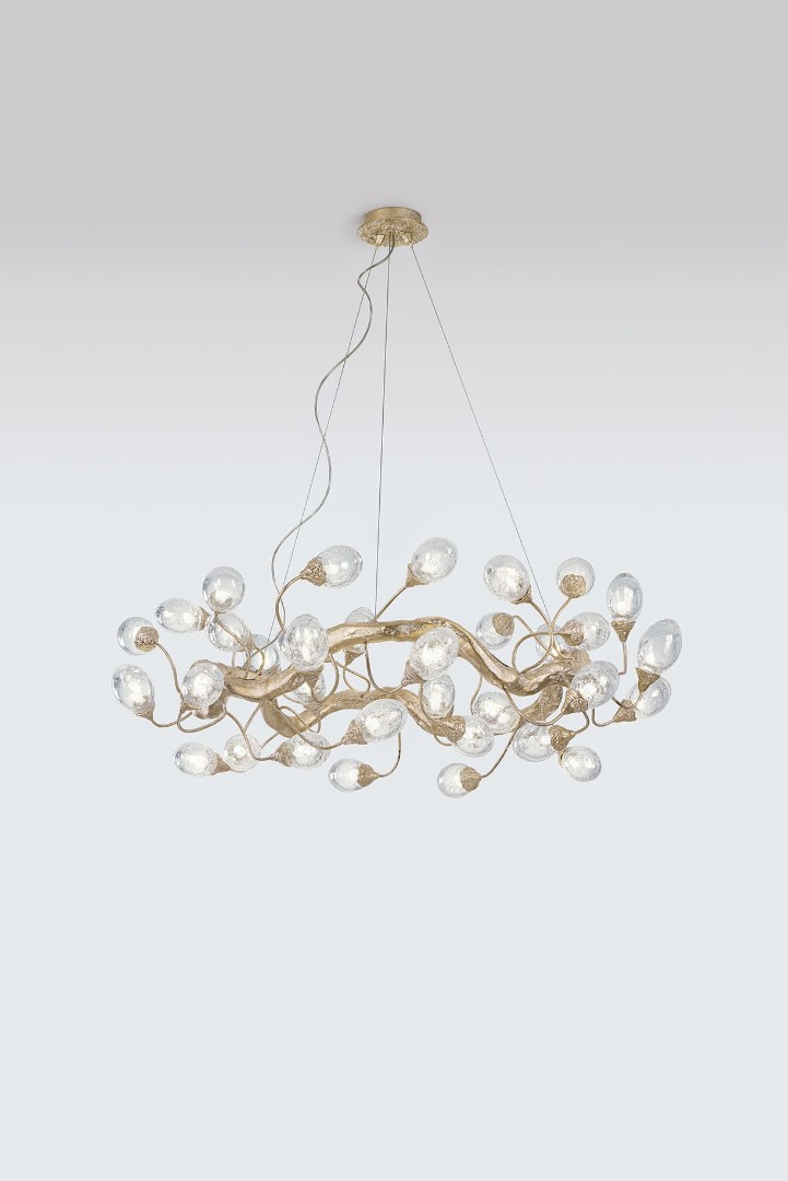 SERIP Lotus chandelier CT3402/36 в интерьере