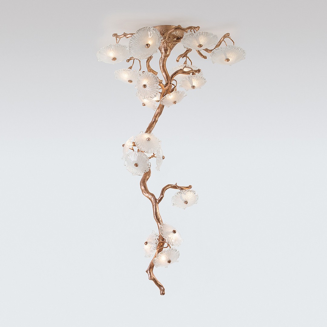 SERIP Nenufar chandelier CT3384/18 в интерьере