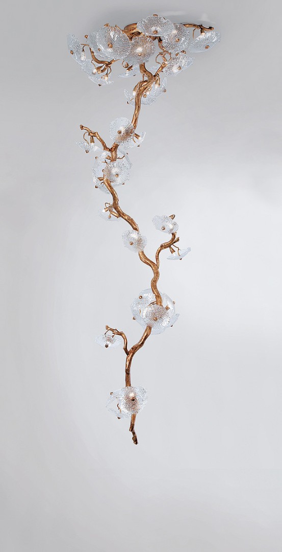 SERIP Nenufar chandelier CT3384/18 в интерьере