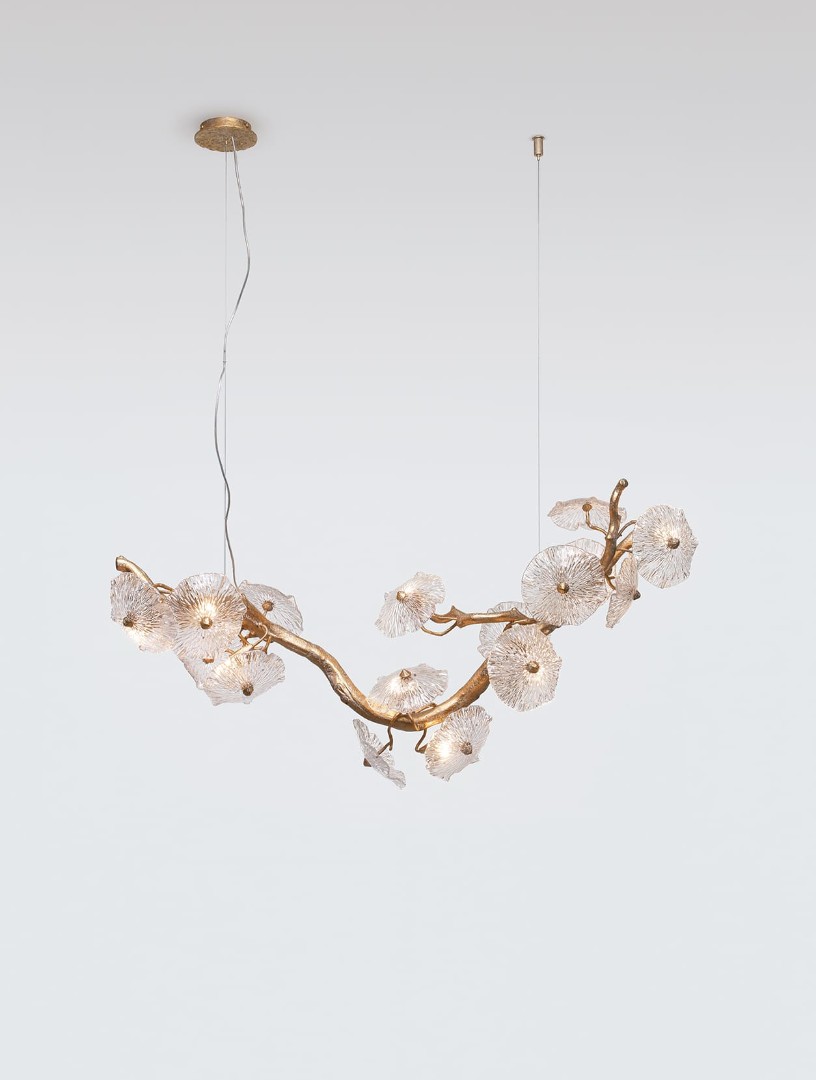 SERIP Nenufar chandelier CT3377/12 в интерьере