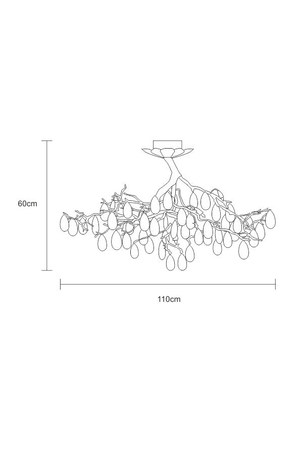 SERIP Fascinium chandelier CT3198/12 в интерьере