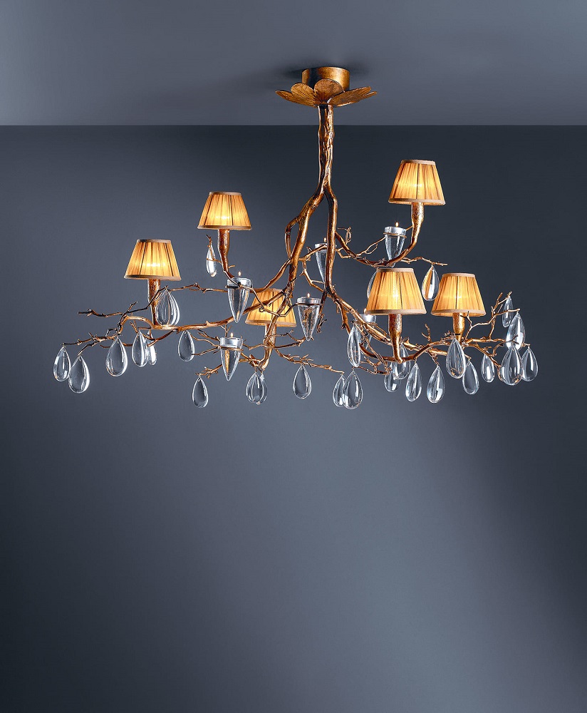 SERIP Fascinium chandelier CT3226/6 в интерьере