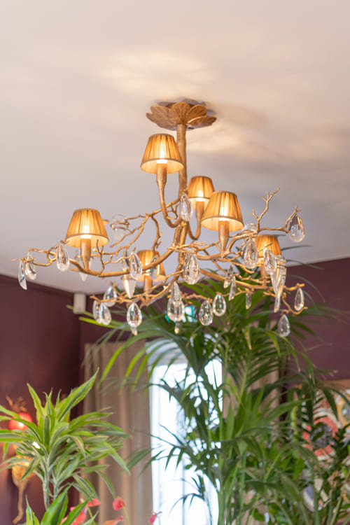 SERIP Fascinium chandelier CT3226/6 в интерьере