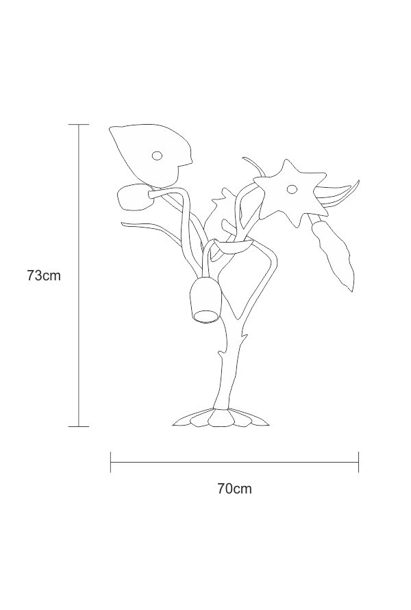 SERIP Bouquet 5987 table lamp в интерьере