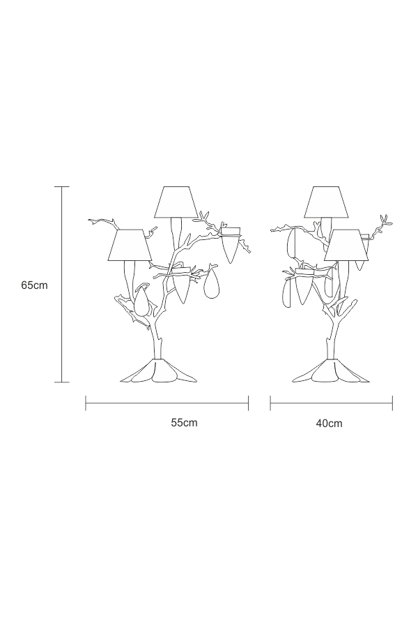 SERIP Fascinium table lamp 5993 в интерьере