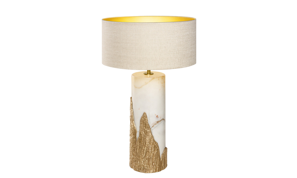Ginger and Jagger Amber Table Lamp