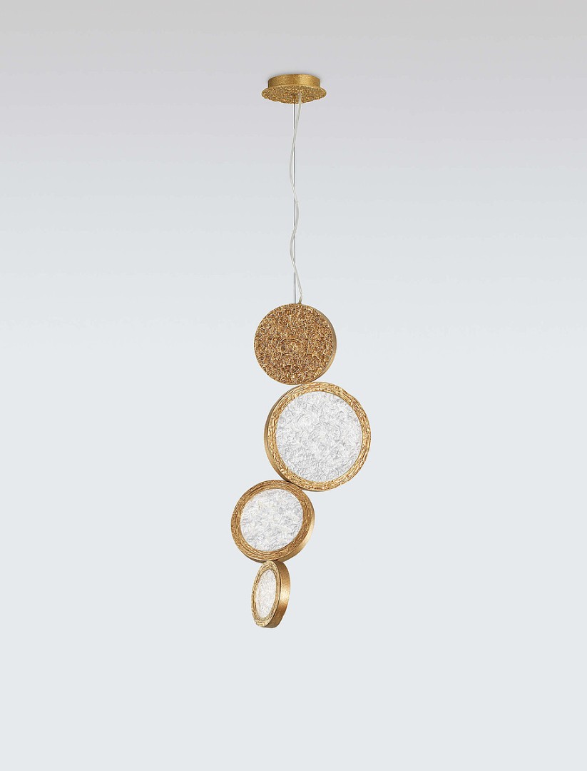 SERIP Luna Clover Organic Pendant Light CT3355 в интерьере