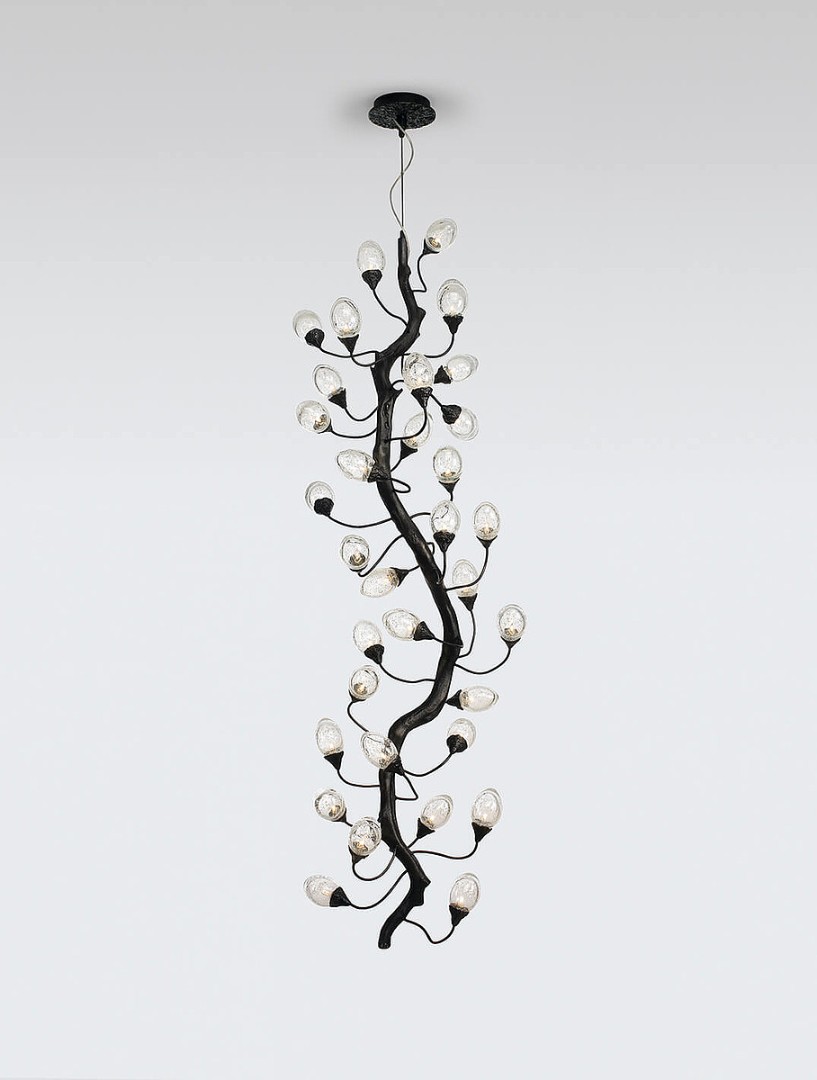 Pendant lamp SERIP Lotus CT3372/33 в интерьере