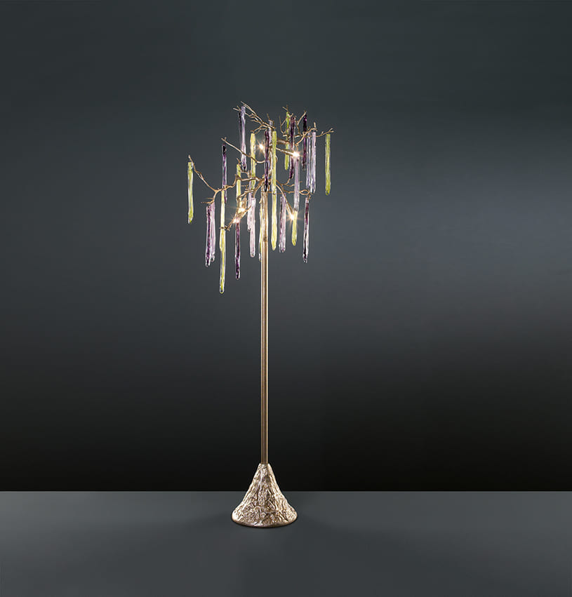 Floor lamp SERIP Glamour PA622/5 в интерьере