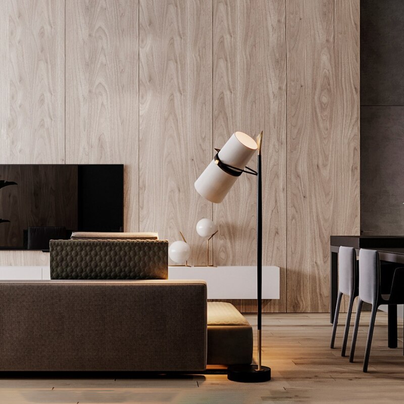 Floor lamp Arteriors Home Yasmin в интерьере