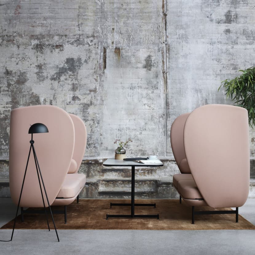 Fritz Hansen Radon floor lamp в интерьере