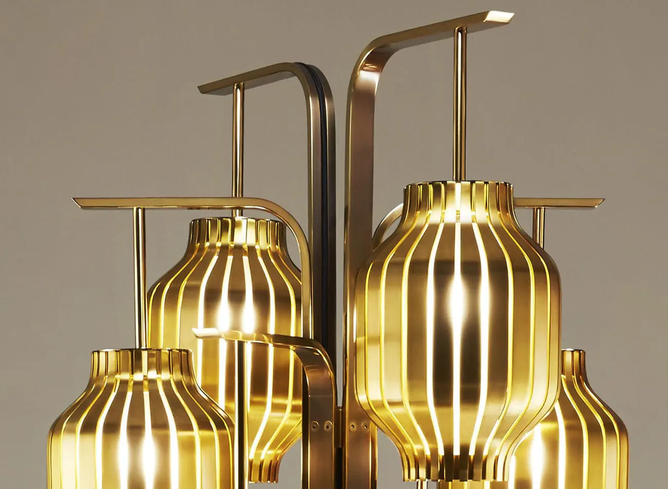 Charles Paris Jour De Fete floor lamp в интерьере
